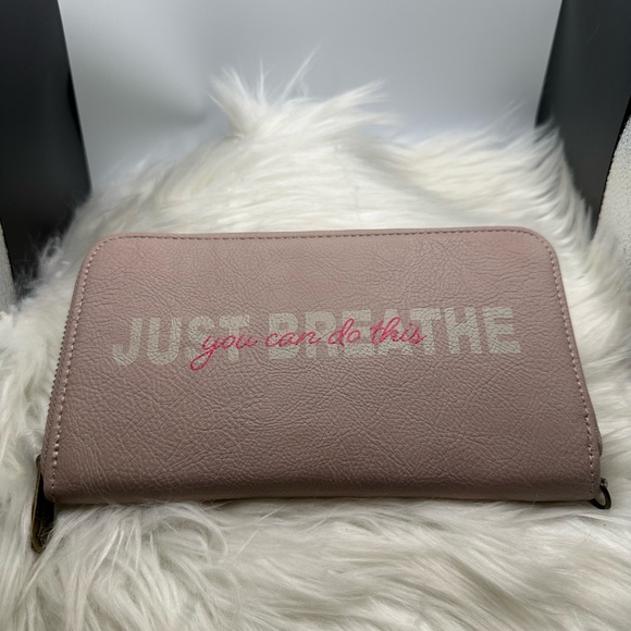 Thirty-One Pink Motivational Wallet - Picture 1 of 7